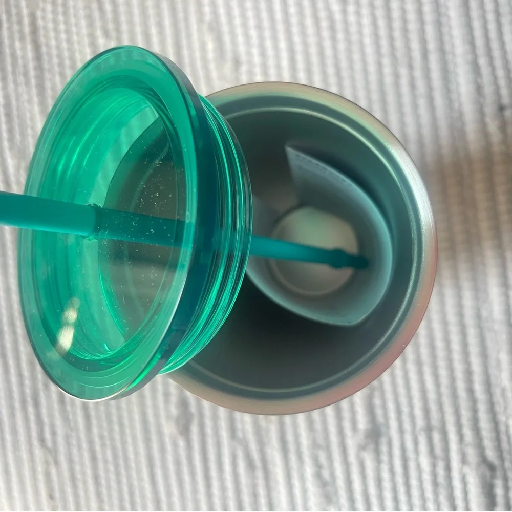 Starbucks Summer 2022 US Release 24 Oz Navy Floral Stainless Steel - Picture 4 of 4